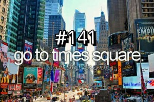 go to Times Square