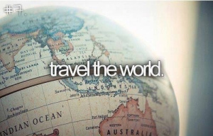 travel the world globe