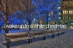 wake up to a White Christmas