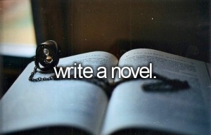write a novel